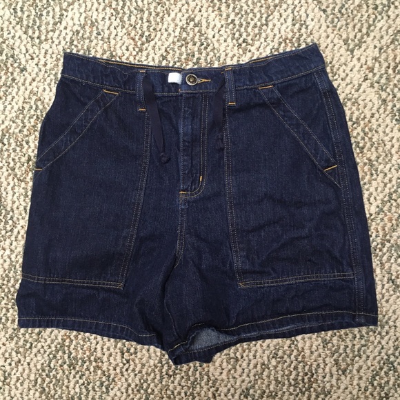 Falls Creek Pants - Falls Creek Dark Blue Denim Jean Shorts 10